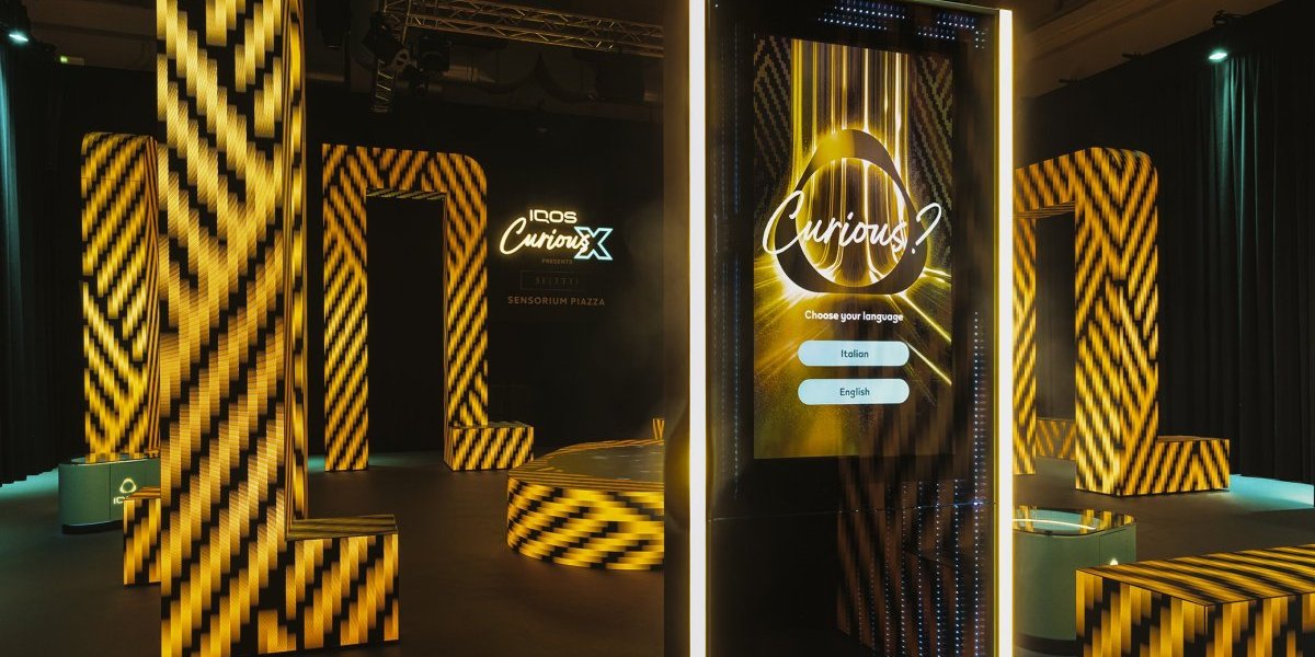  IQOS Collaborates with Italian Design Brand SELETTI: Introducing the 'Curious X: Sensorium Piazza' at Milan Design Week